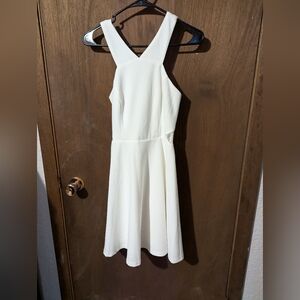 Lulu's Cut-Out Lace Skater Dress